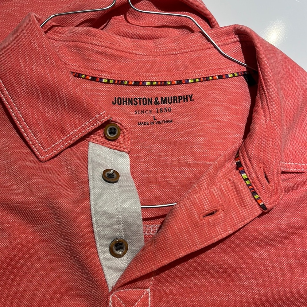 Johnston & Murphy Mens Polo